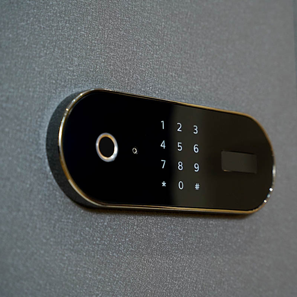 Hệ thống khóa vân tay và mật khẩu của két sắt Philips SBX601-4B0
