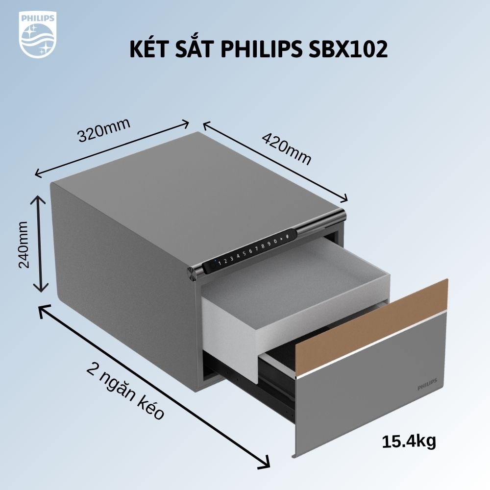 Két sắt Philips tại Bà Rịa Vũng Tàu