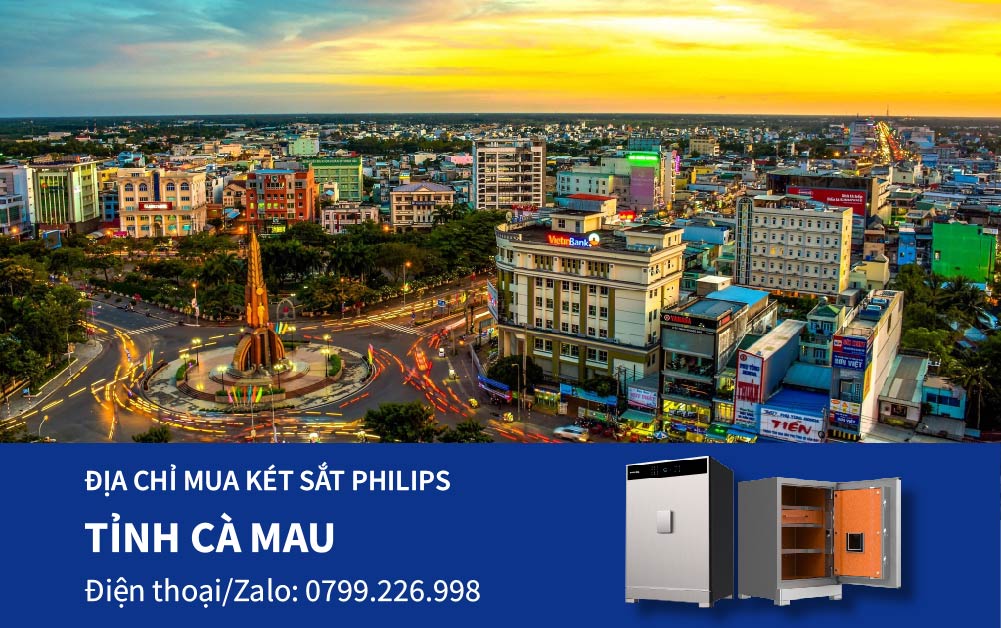Két sắt Philips tại Cà Mau