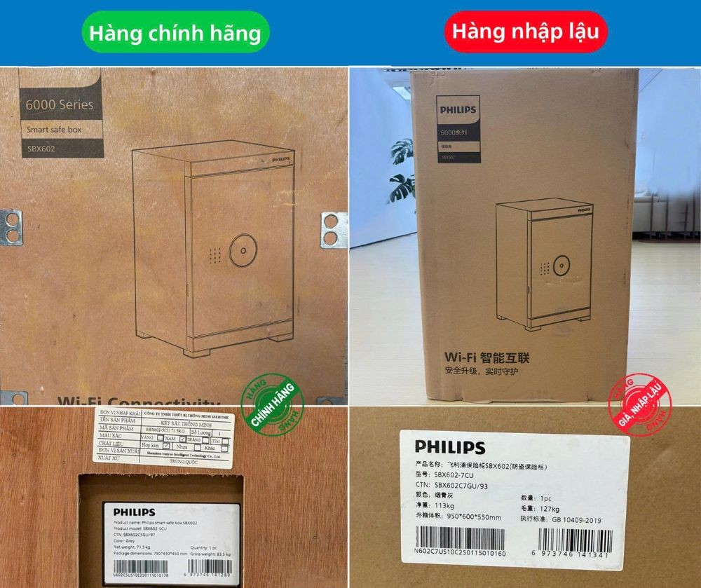 Két sắt Philips chính hãng