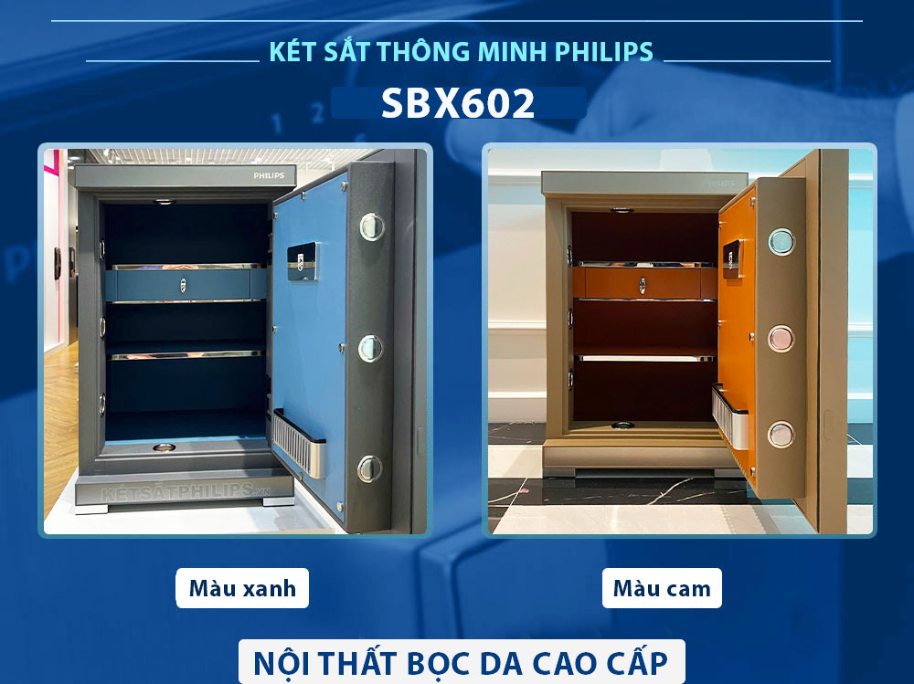 Nội thất thiết kế thông minh với lớp da PU cao cấp của SBX602.