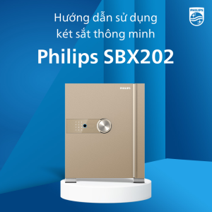 Hướng dẫn sử dụng két sắt Philips SBX202