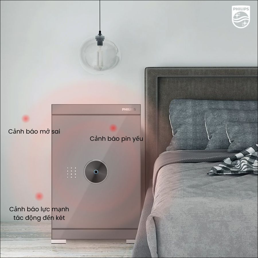 Hướng dẫn sử dụng két sắt Philips SBX602