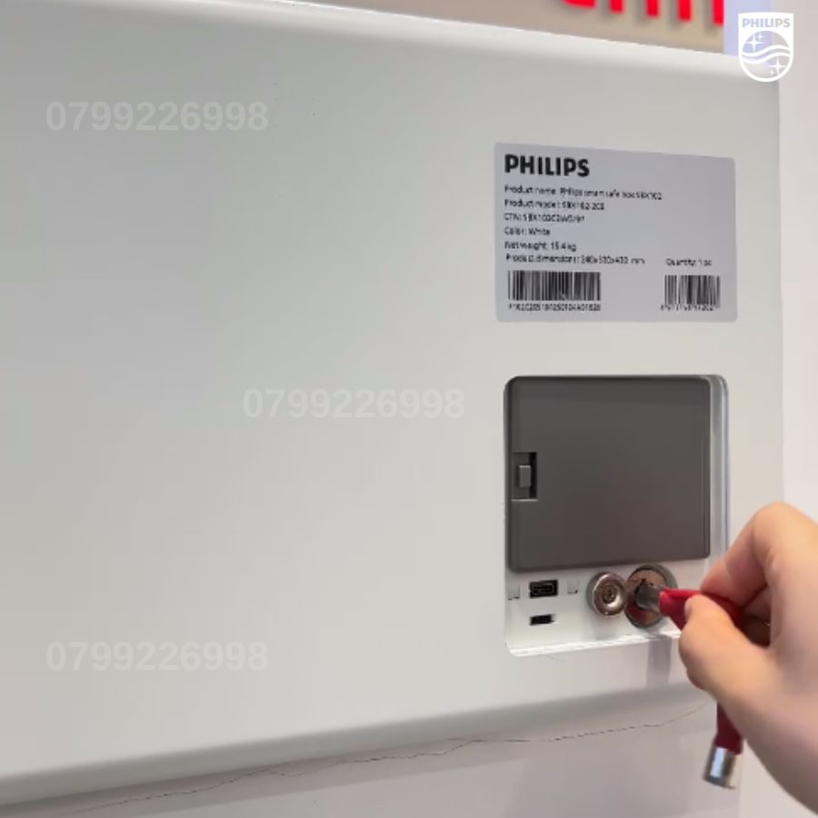 Hướng dẫn sử dụng két sắt Philips SBX102
